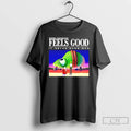 Premium Pepe Genesis Feels Good It Never Ends Man T-Shirts, Hoodie, Sweatshirt | RetroVerseTees.com
