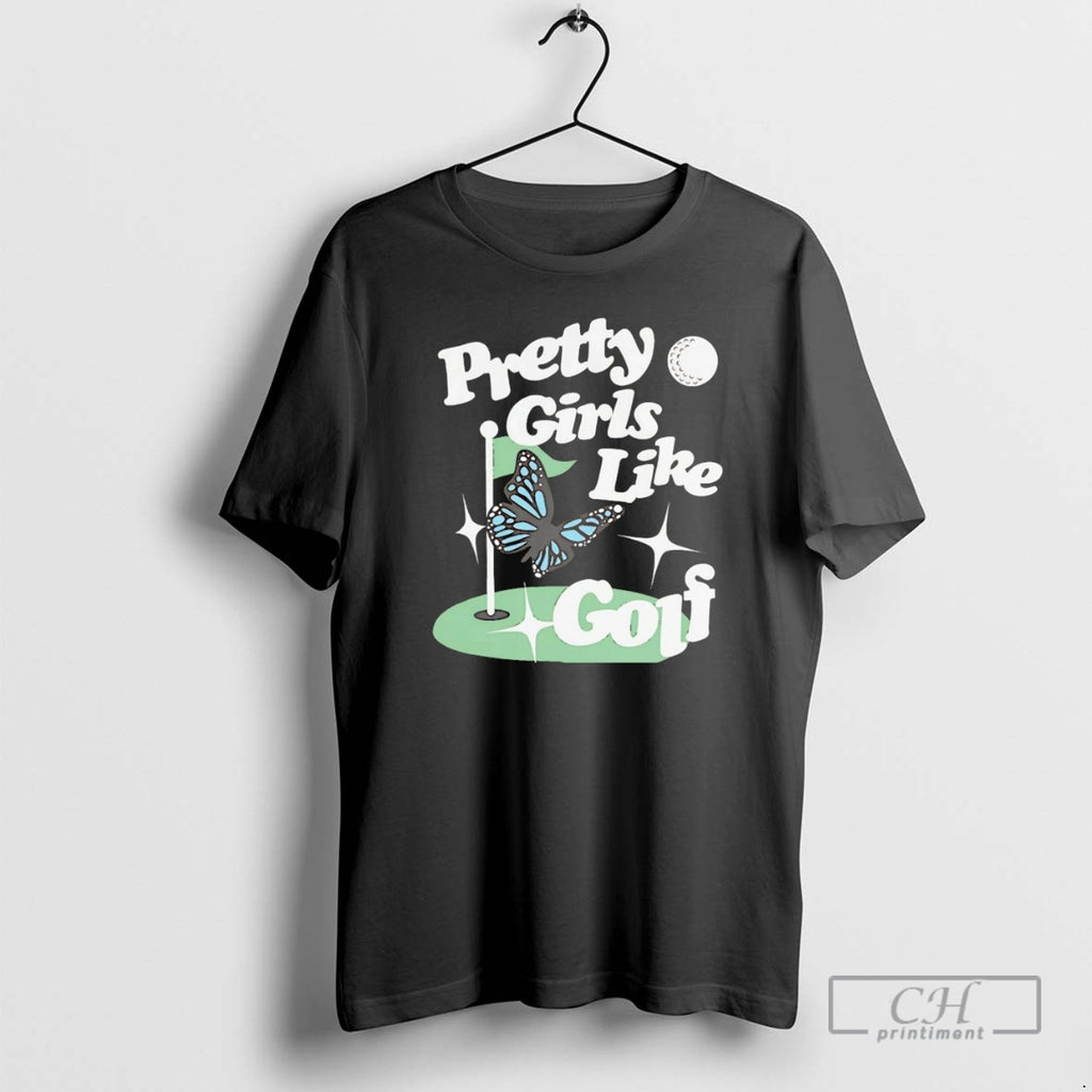 Premium Pretty Girls Like Golf Icon Christmas Shirt Sweater