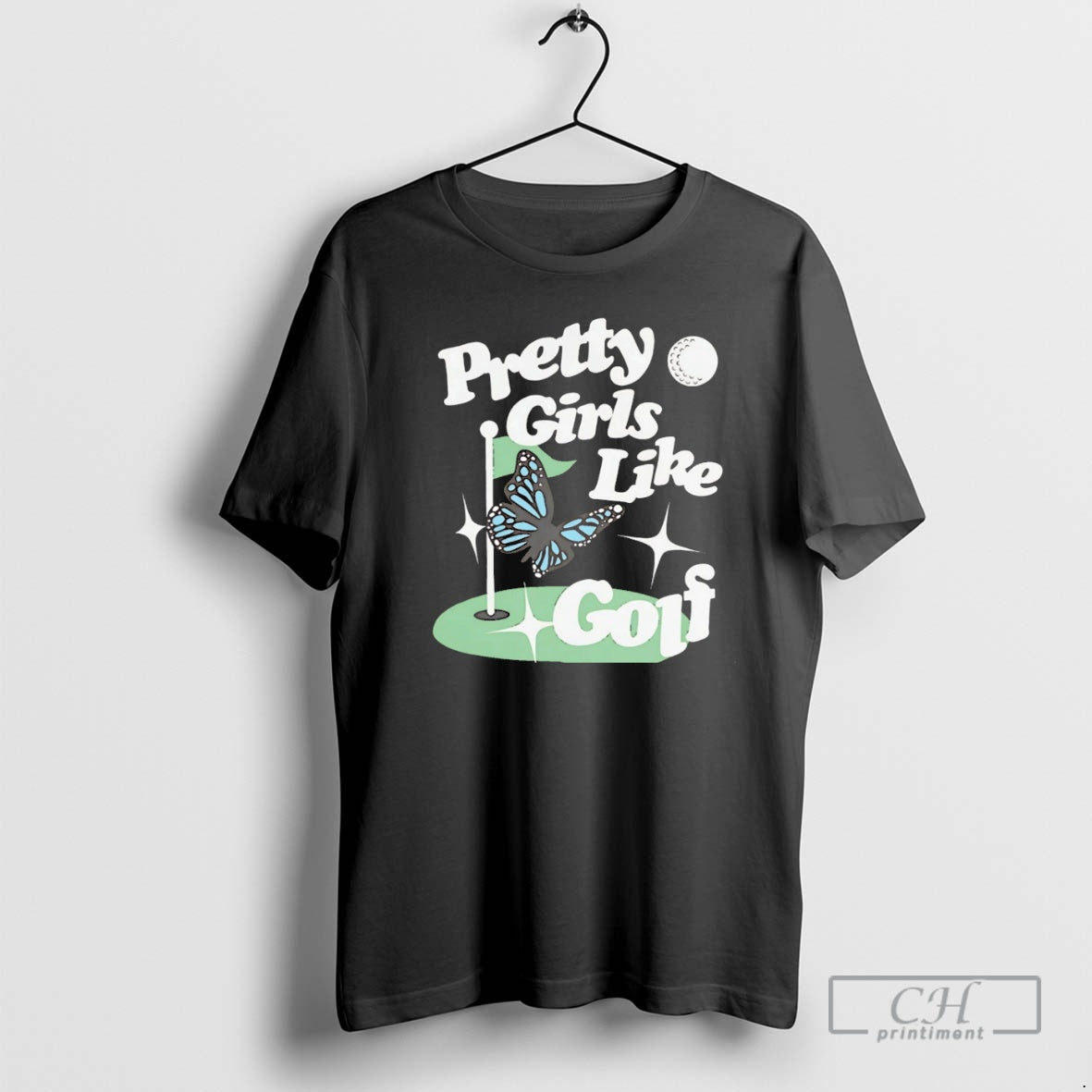 Premium Pretty Girls Like Golf Icon Christmas Shirt Sweater