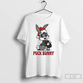 Premium Puck Bunny Hockey Christmas Santa T-Shirts, Hoodie, Sweatshirt | RetroVerseTees.com