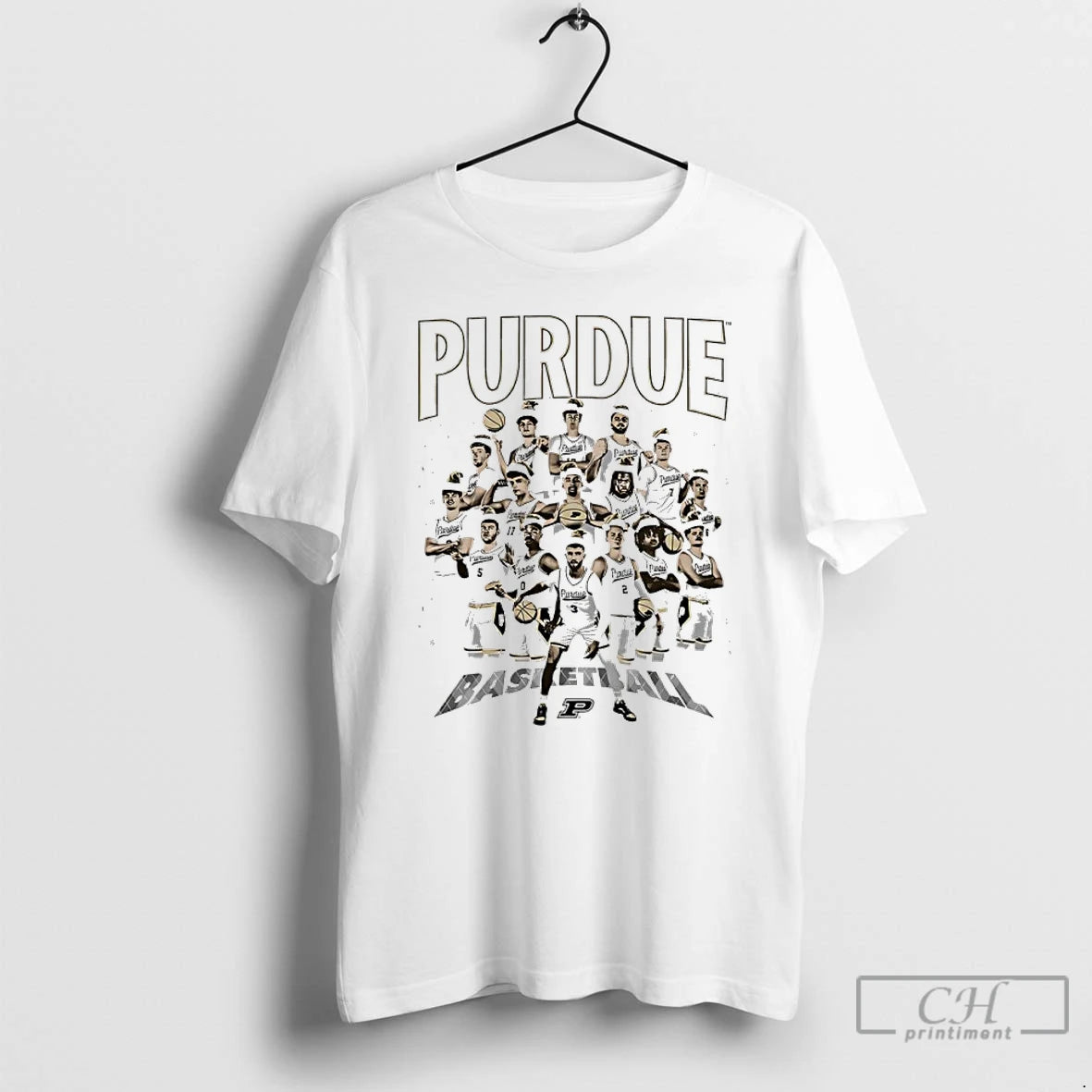Premium Purdue Boilermakers Mens Basketball Holiday Christmas Team T-Shirts, Hoodie, Sweatshirt | RetroVerseTees.com