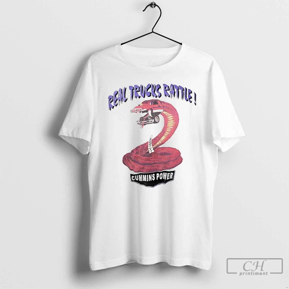 Premium Real Trucks Rattle Cummins Power T-Shirts, Hoodie, Sweatshirt | RetroVerseTees.com