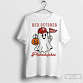Premium Red October Halloween Ghost Phillies Baseball