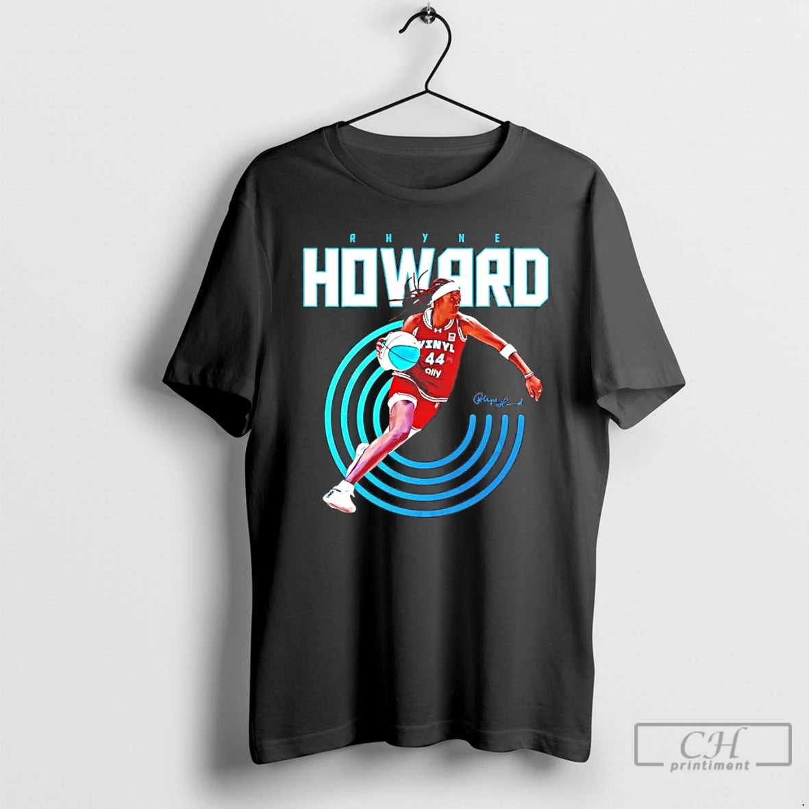 Premium Rhyne Howard Unrivaled Basketball Signature T-Shirts, Hoodie, Sweatshirt | RetroVerseTees.com