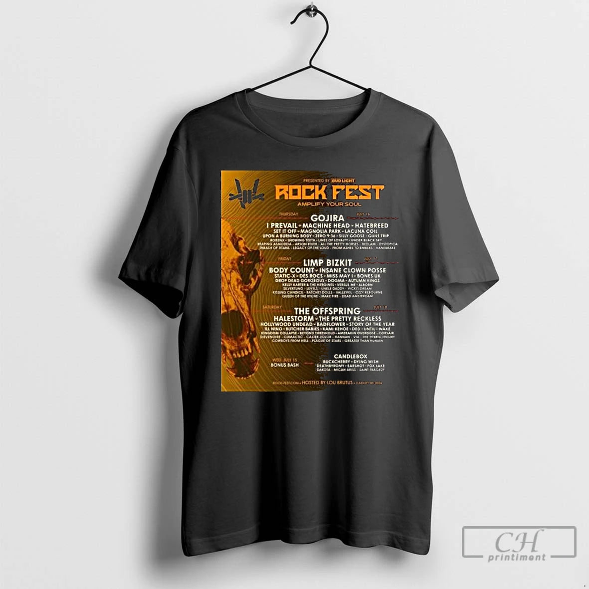 Premium Rock Fest Wisconsin Amplify Your Soul Full Lineup On July 15 16 17 18 T-Shirts, Hoodie, Sweatshirt