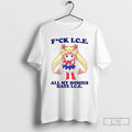 Premium Sailor Moon Middle Finger Fuck Ice All My Homies Hate Ice T Shirts Sweater Hoodie, Sweatshirt | RetroVerseTees.com