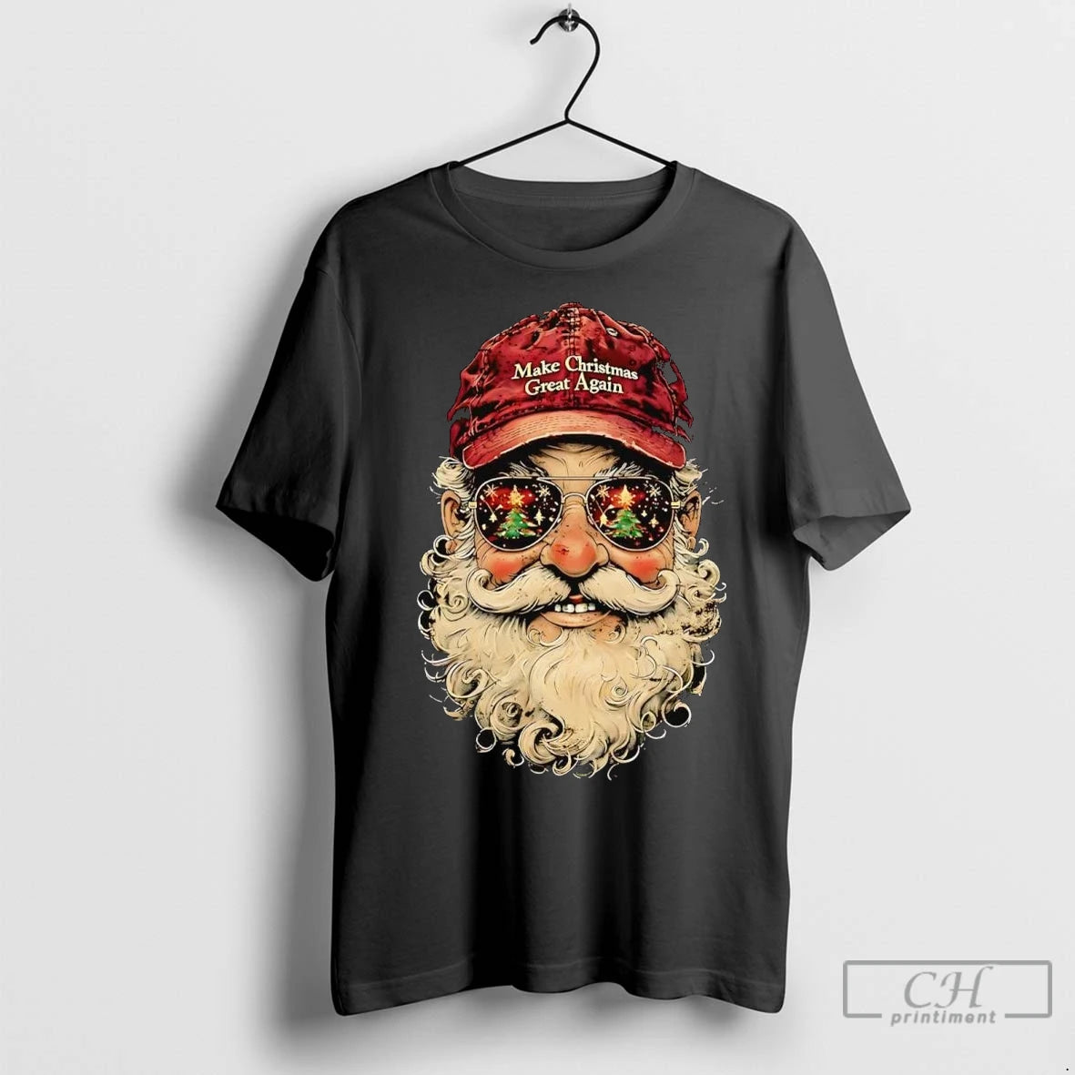 Premium Santa Claus Maga Make Christmas Great Again
