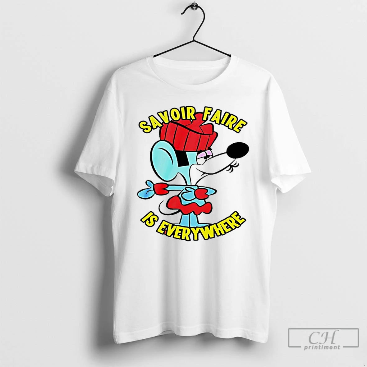 Premium Savoir Faire Is Everywhere Cartoon T-Shirts, Hoodie, Sweatshirt | RetroVerseTees.com