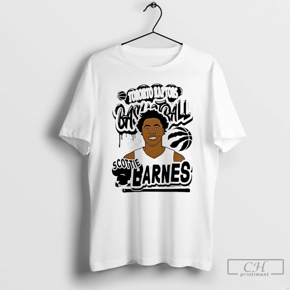 Premium Scottie Barnes Toronto Raptors Basketball Graphic Graffiti T-Shirts, Hoodie, Sweatshirt | RetroVerseTees.com