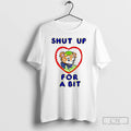 Premium Shut Up For Bit Heart Bear Retro T-Shirts, Hoodie, Sweatshirt | RetroVerseTees.com