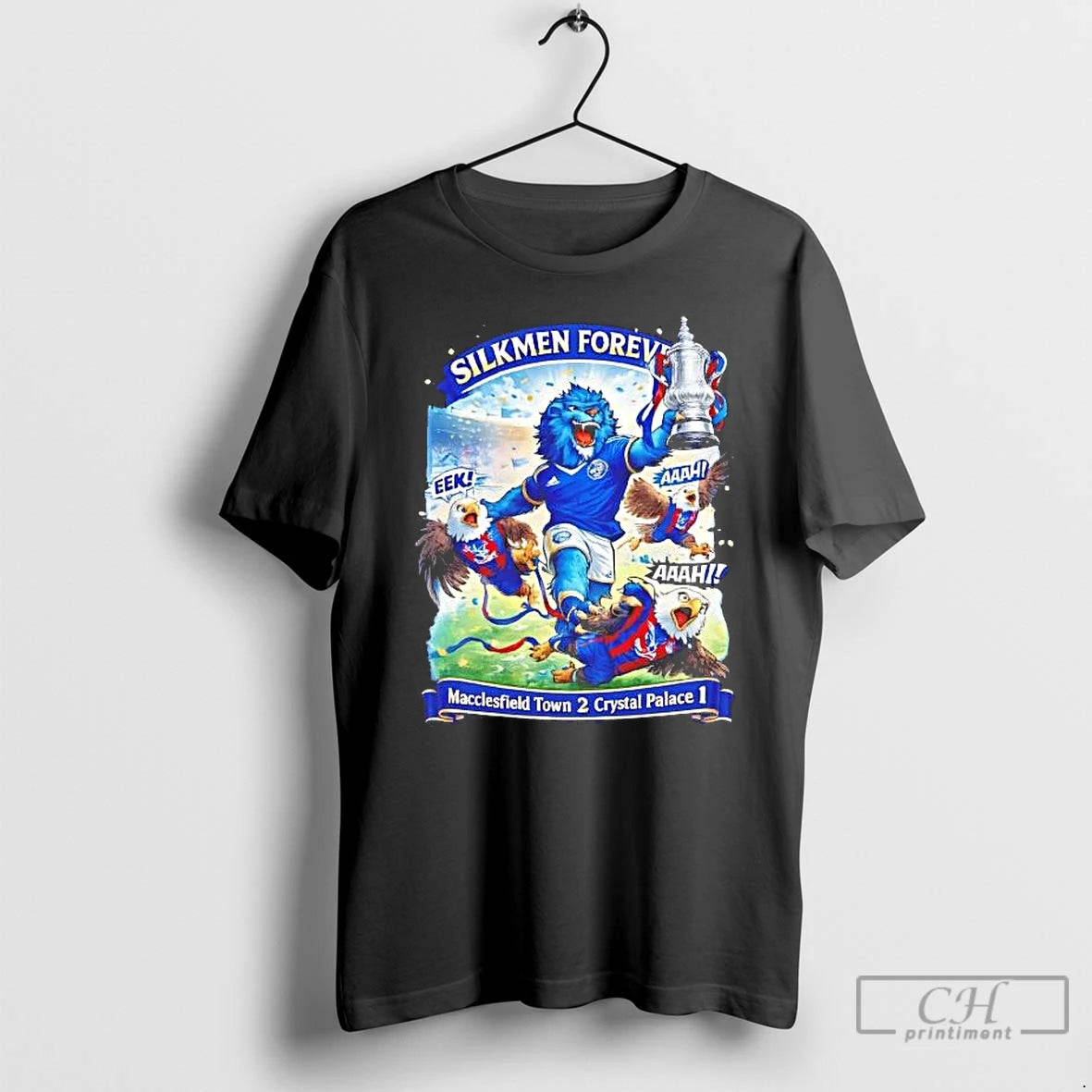 Premium Silkmen Forever Macclesfield Town 2 Crystal Palace 1 T-Shirts, Hoodie, Sweatshirt | RetroVerseTees.com