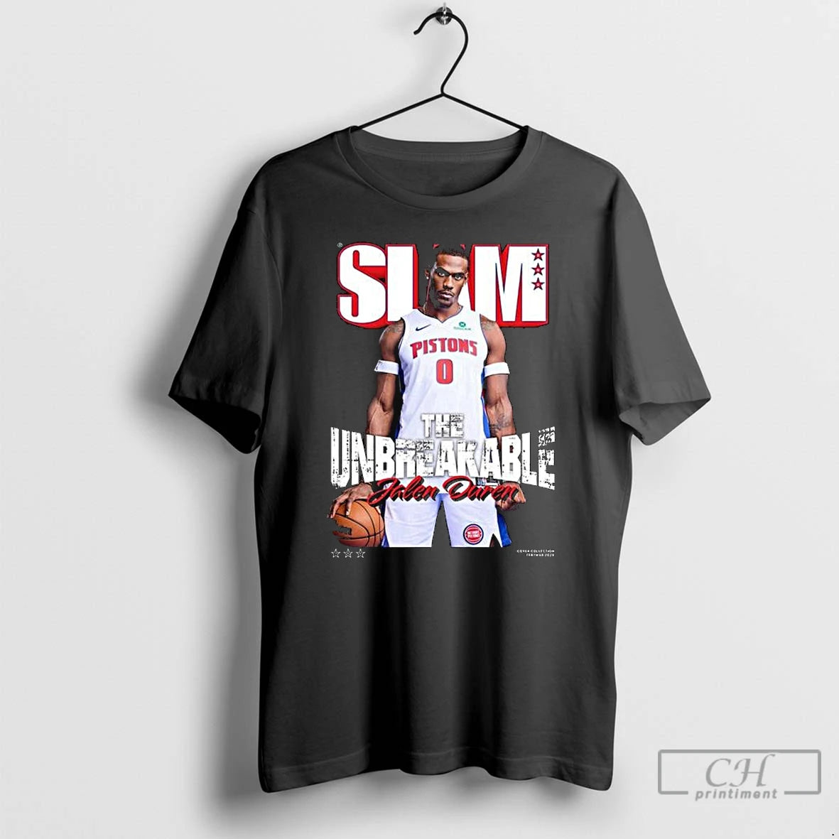 Premium Slam Cover Jalen Duren The Unbreakable T-Shirts, Hoodie, Sweatshirt | RetroVerseTees.com