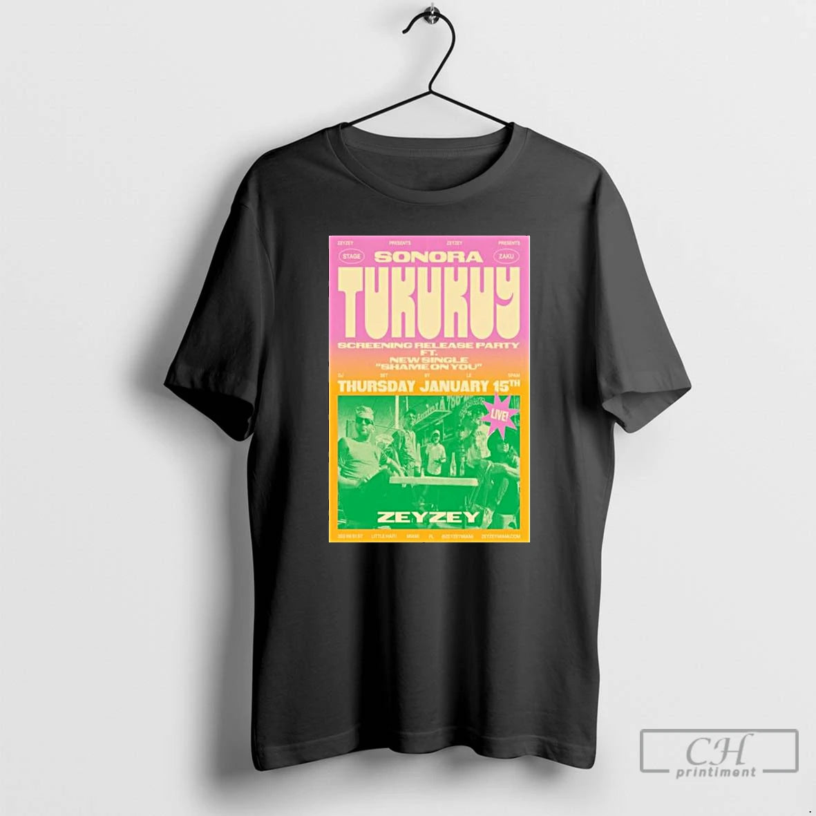 Premium Sonora Tukukuy Little Haiti Miami January 15 2026 Concert T-Shirts, Hoodie, Sweatshirt | RetroVerseTees.com