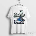 Premium Spartan On Saturday Detroit Lions On Sunday Football Circle White