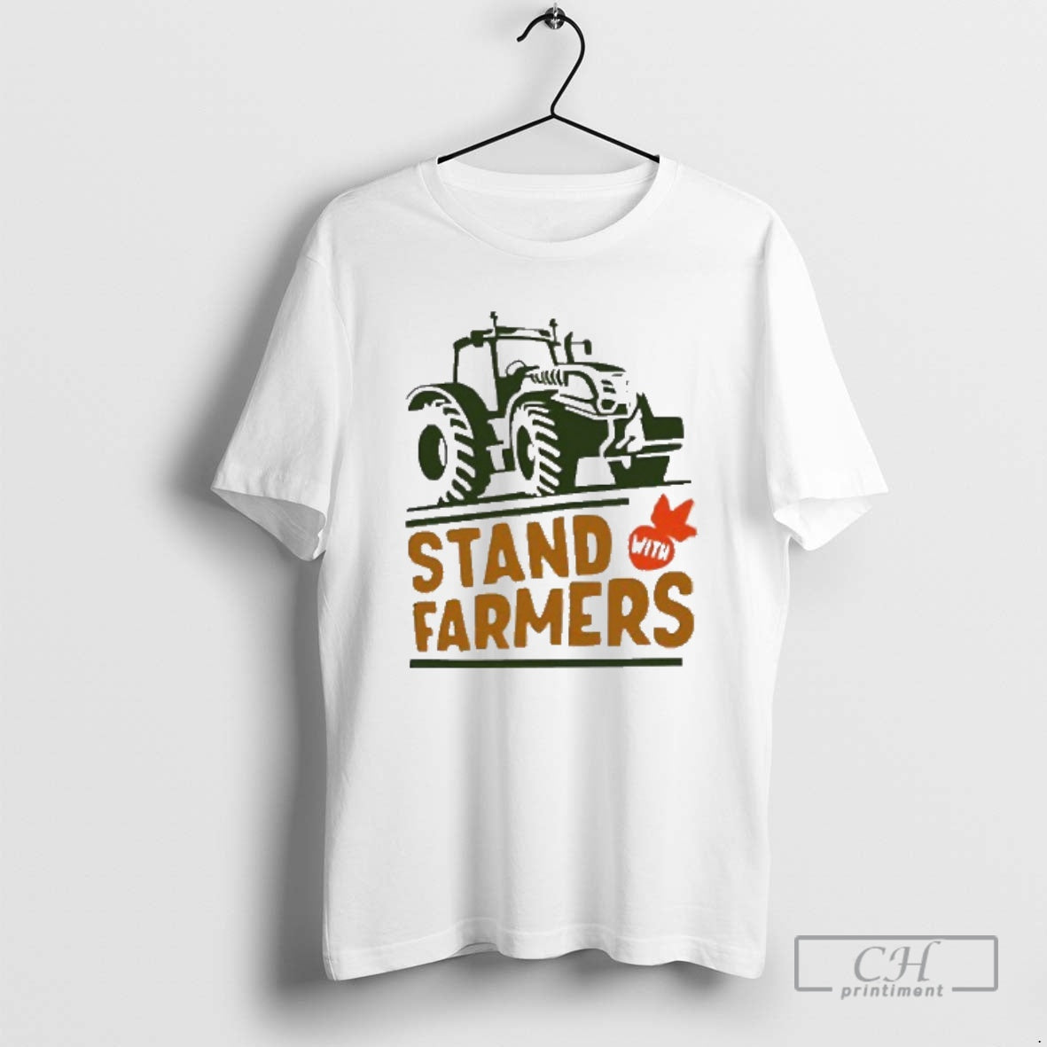 Premium Stand With Farmers Shirt Sweater