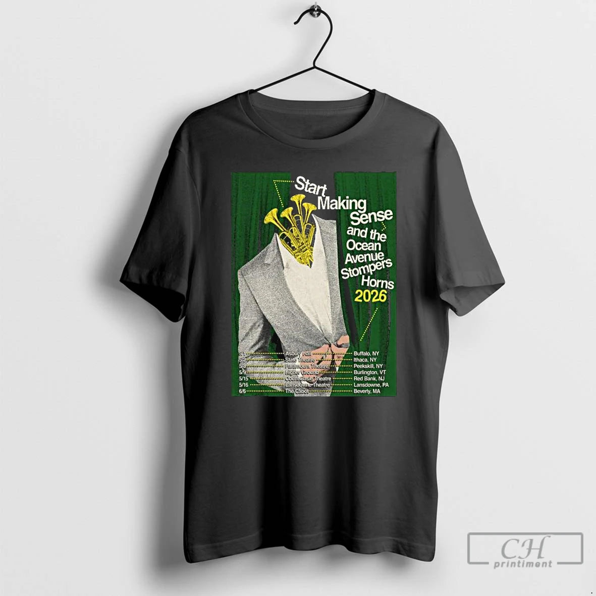 Premium Start Making Sense And Ocean Avenue Stompers Horns Tour 2026 T-Shirts, Hoodie, Sweatshirt | RetroVerseTees.com