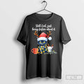 Premium Still Evil Just Being Festive About It Cat Christma T-Shirts, Hoodie, Sweatshirt | RetroVerseTees.com