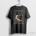 Premium Stupid Canadian Wolf Birt Hockey Romance Lgbt Hockey Floral T-Shirts, Hoodie, Sweatshirt | RetroVerseTees.com