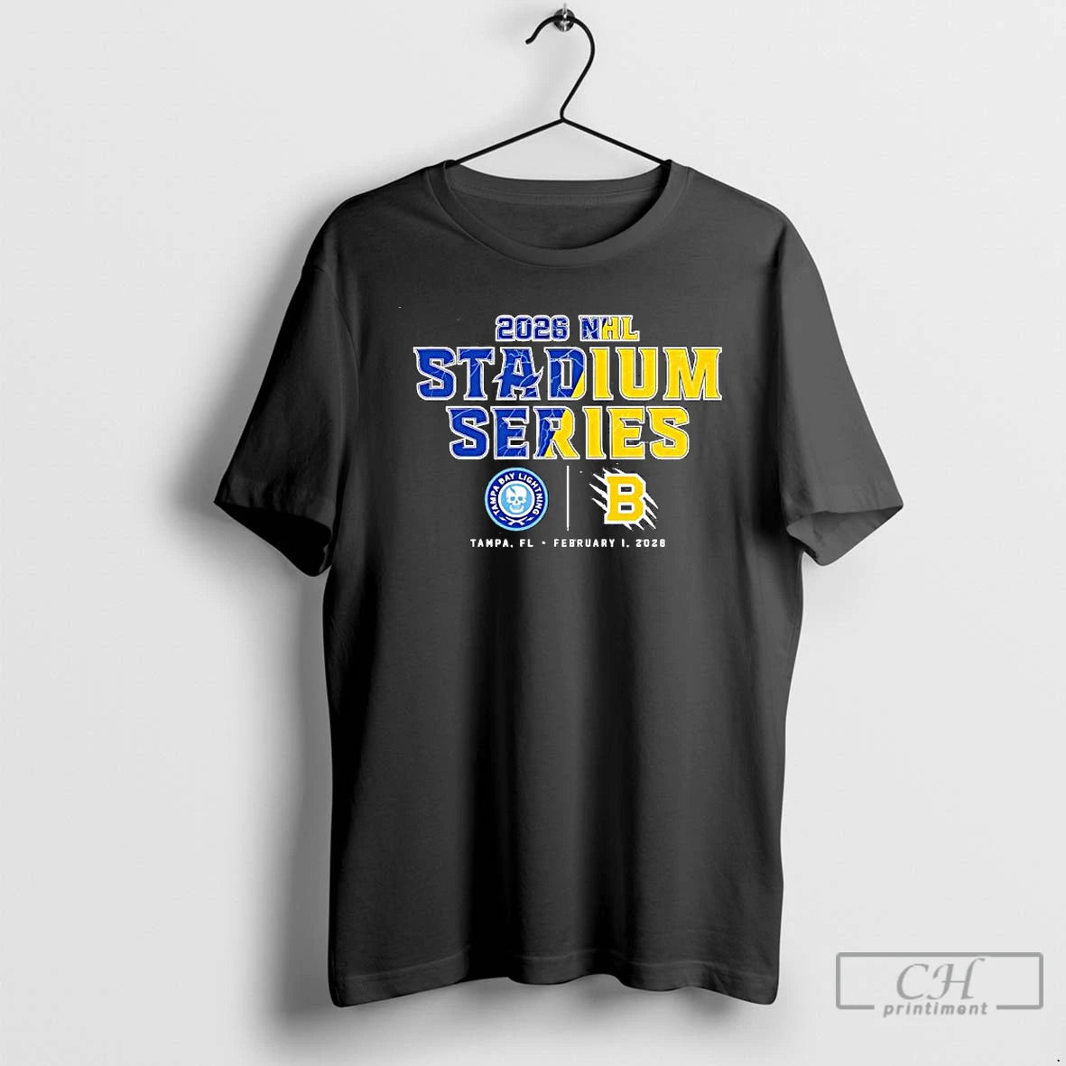 Premium Tampa Bay Lightning 2026 Stadium Series Match Up T-Shirts, Hoodie, Sweatshirt | RetroVerseTees.com