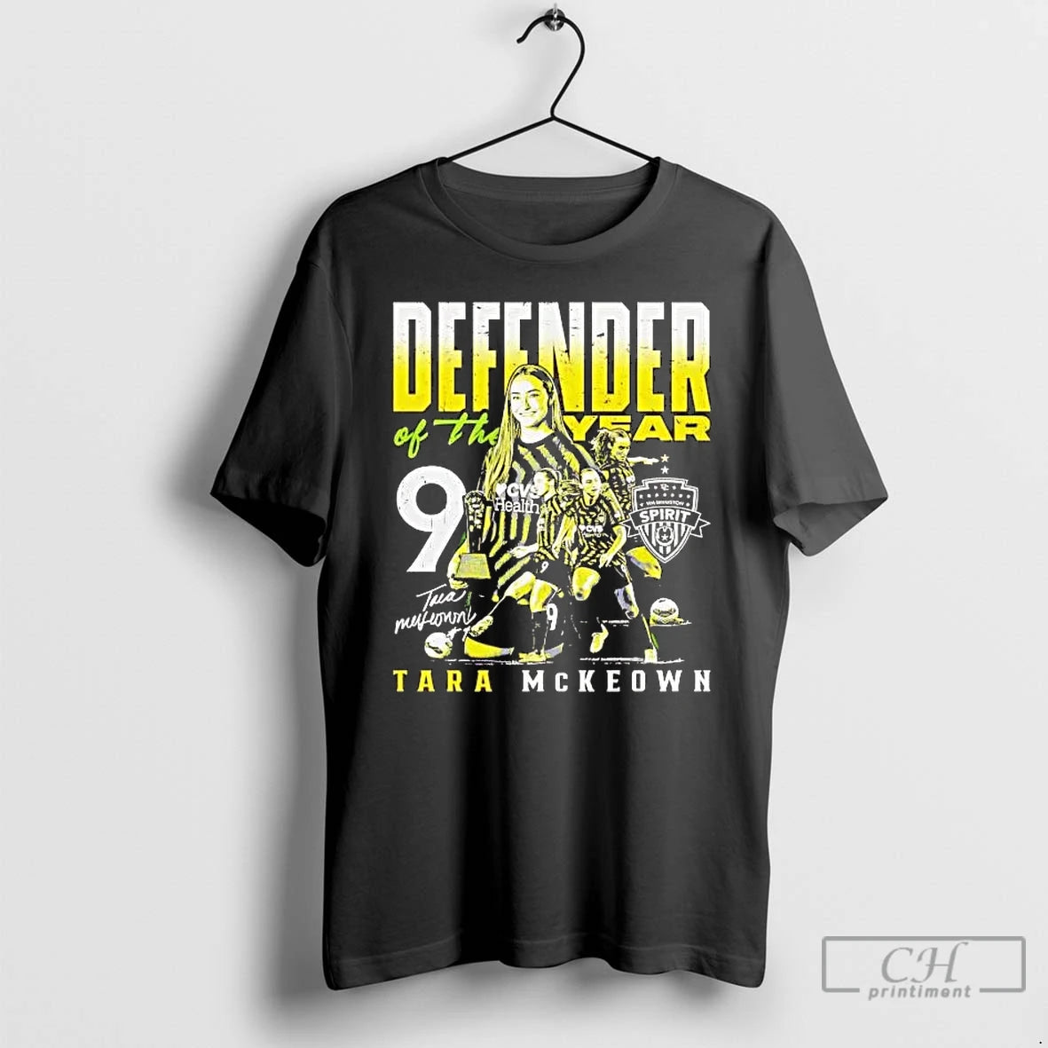 Premium Tara Mckeown Defender Of The Year Washington Spirit T-Shirts, Hoodie, Sweatshirt | RetroVerseTees.com