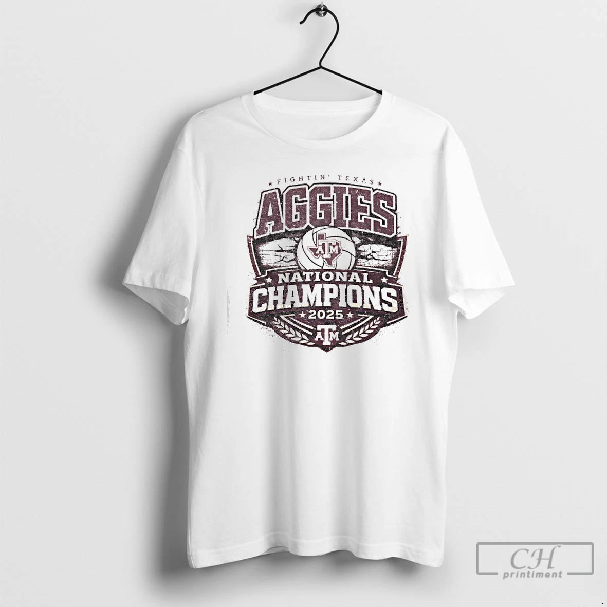 Premium Texas Am Aggies 2025 National Champions Volleyball T-Shirts, Hoodie, Sweatshirt | RetroVerseTees.com