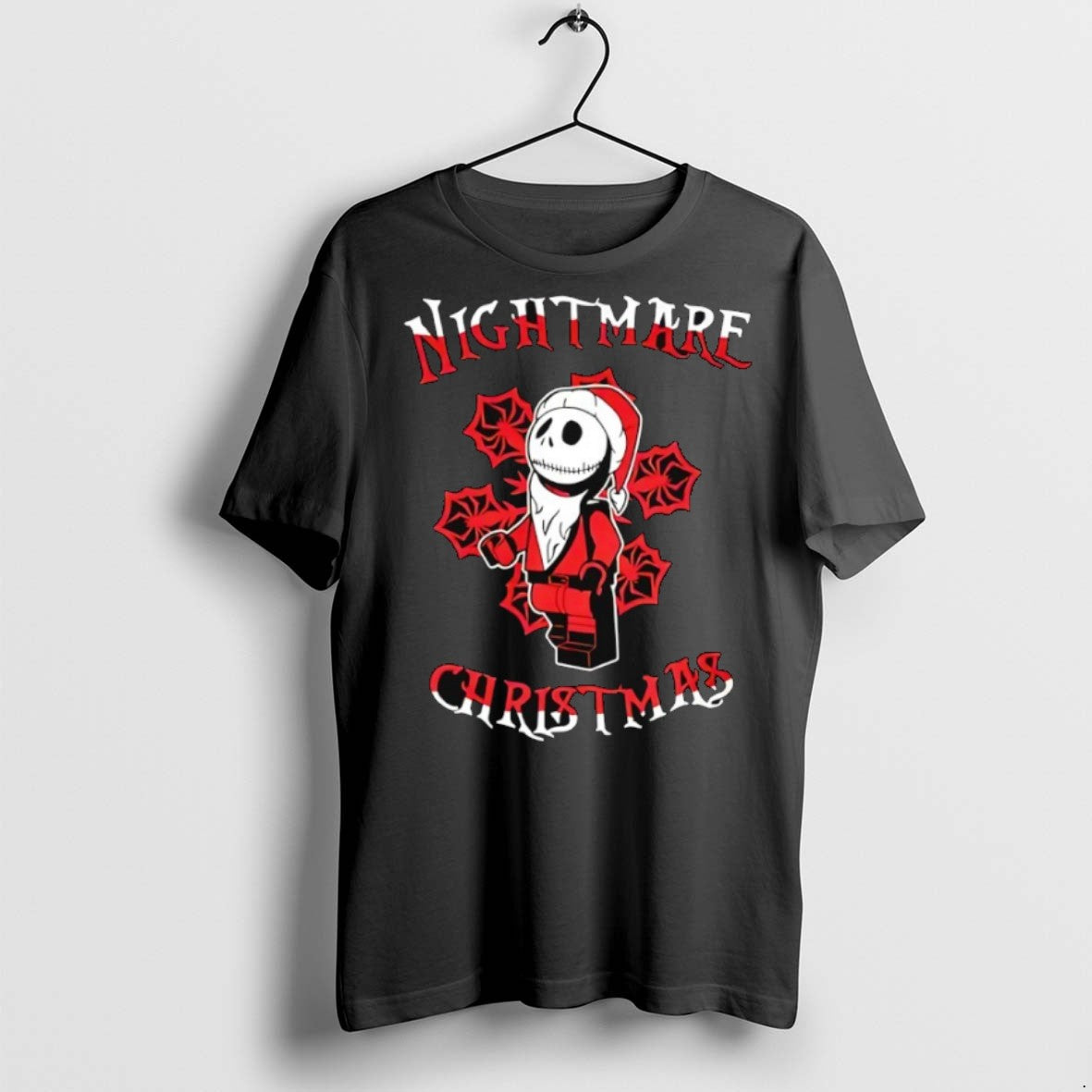Premium The Nightmare Christmas Santa Jack Skellington T Shirts
