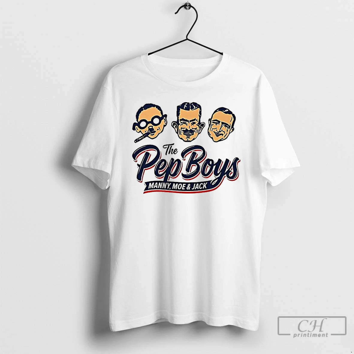 Premium The Pep Boys Manny Moe And Jack Logo Vintage T-Shirts, Hoodie, Sweatshirt | RetroVerseTees.com