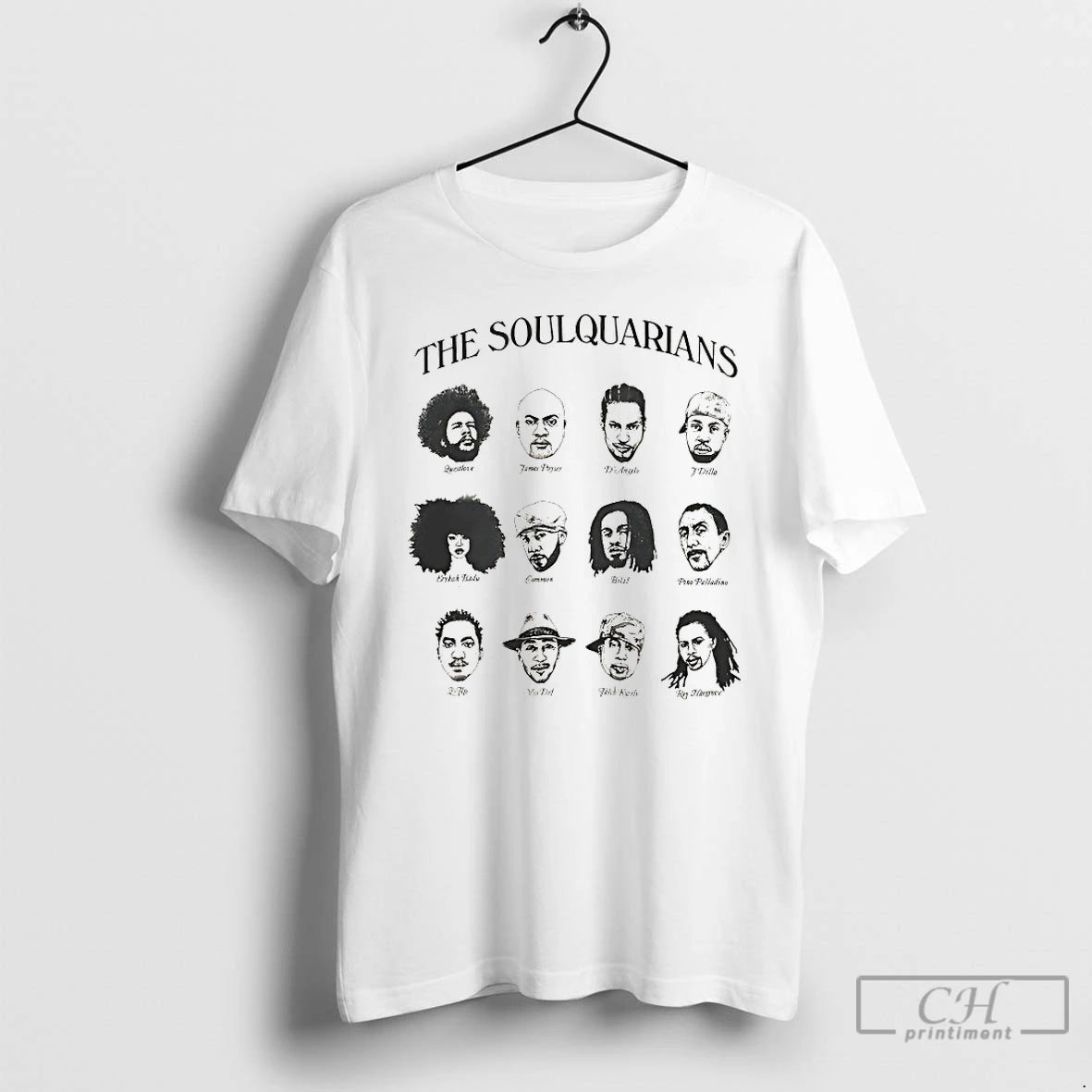 Premium The Soulquarians Face T-Shirts, Hoodie, Sweatshirt | RetroVerseTees.com