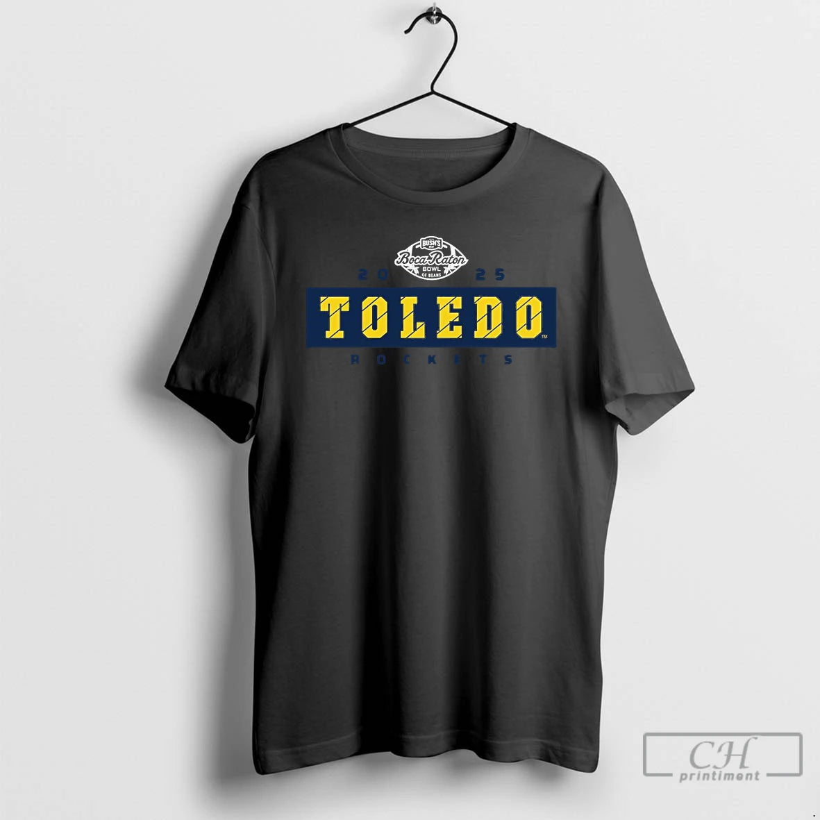 Premium Toledo Rockets 2025 Boca Raton Bowl T-Shirts, Hoodie, Sweatshirt | RetroVerseTees.com