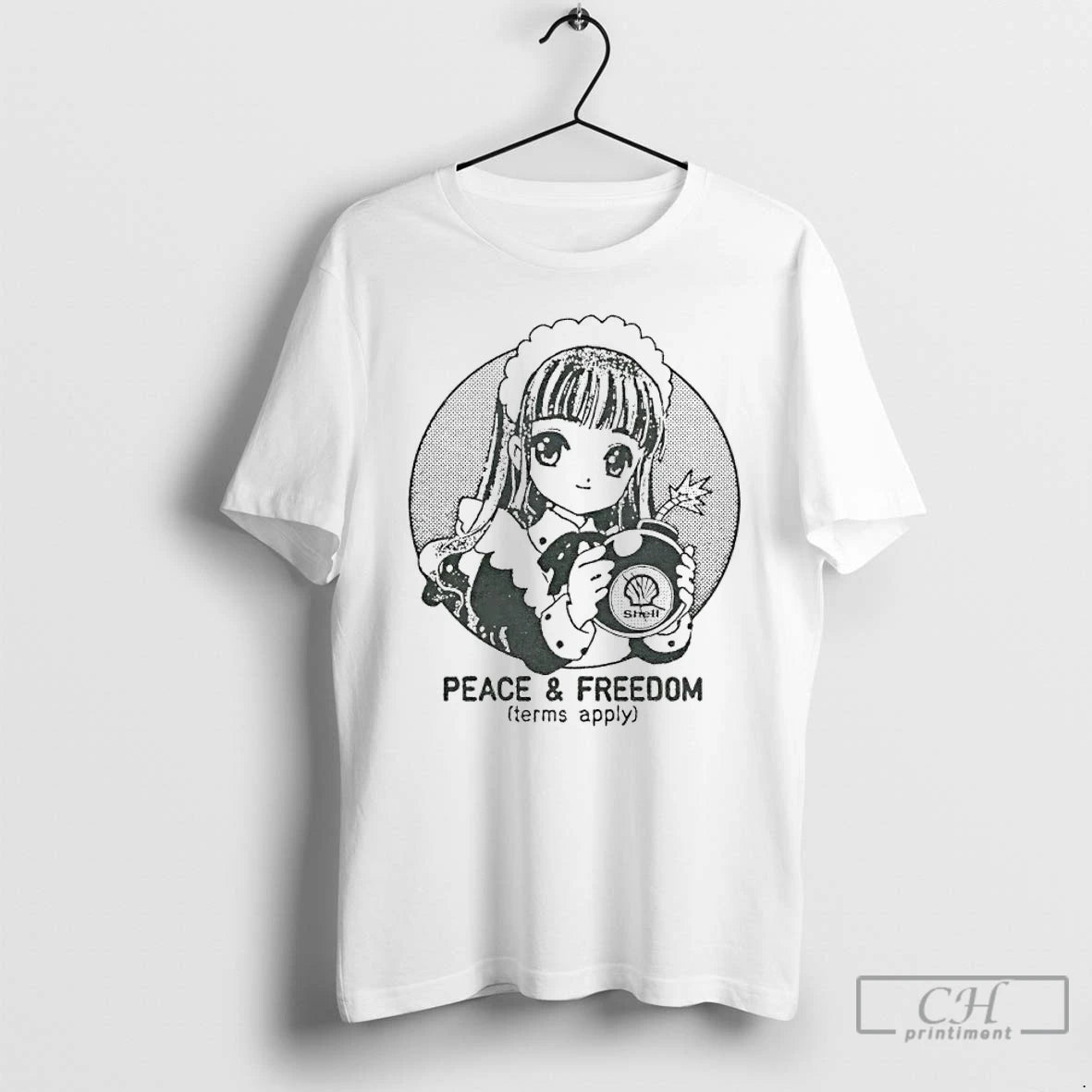 Premium Tomoyo Daidouji Peace And Freedom Terms Apply T-Shirts, Hoodie, Sweatshirt | RetroVerseTees.com