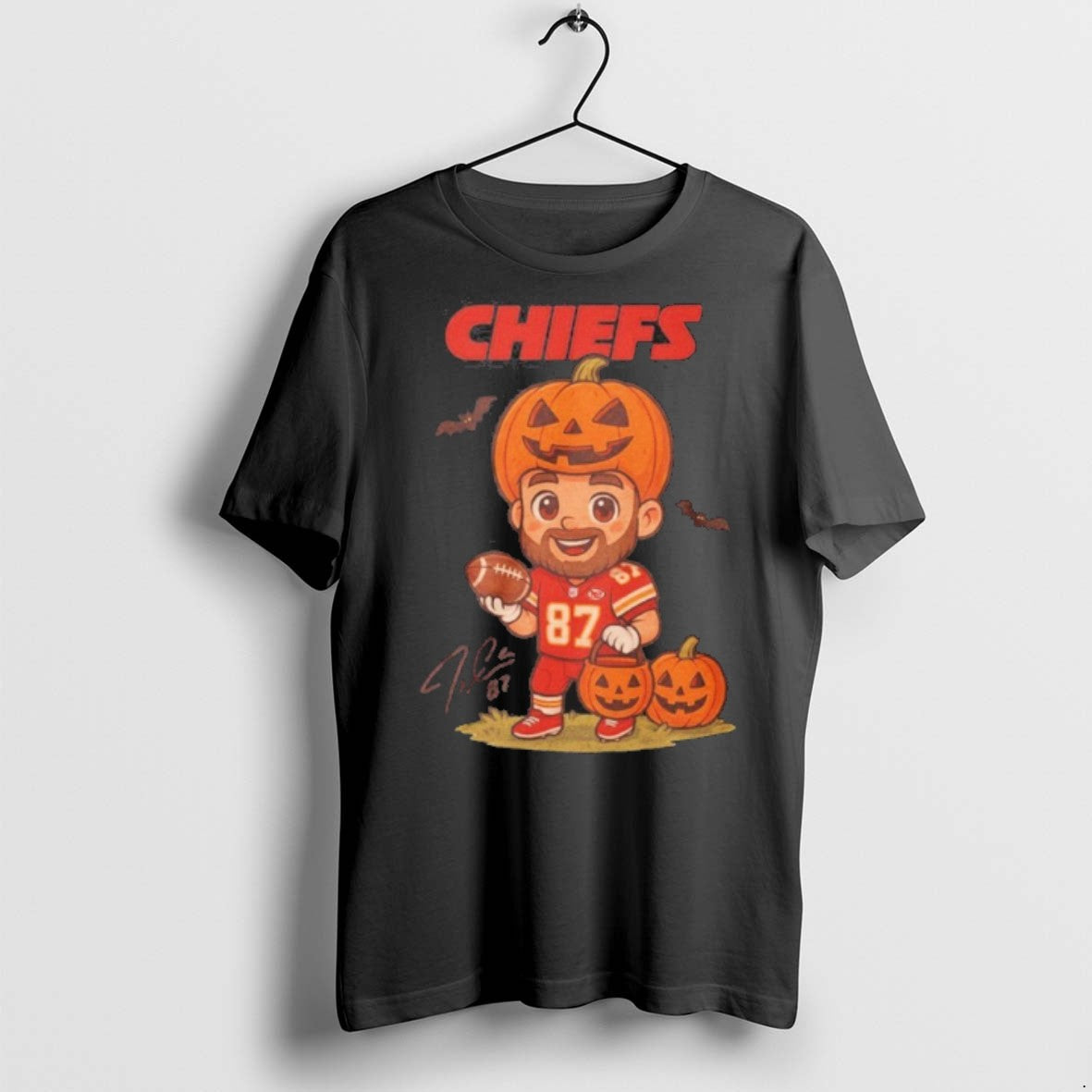 Premium Travis Kelce Kansas City Chiefs Halloween T Shirts
