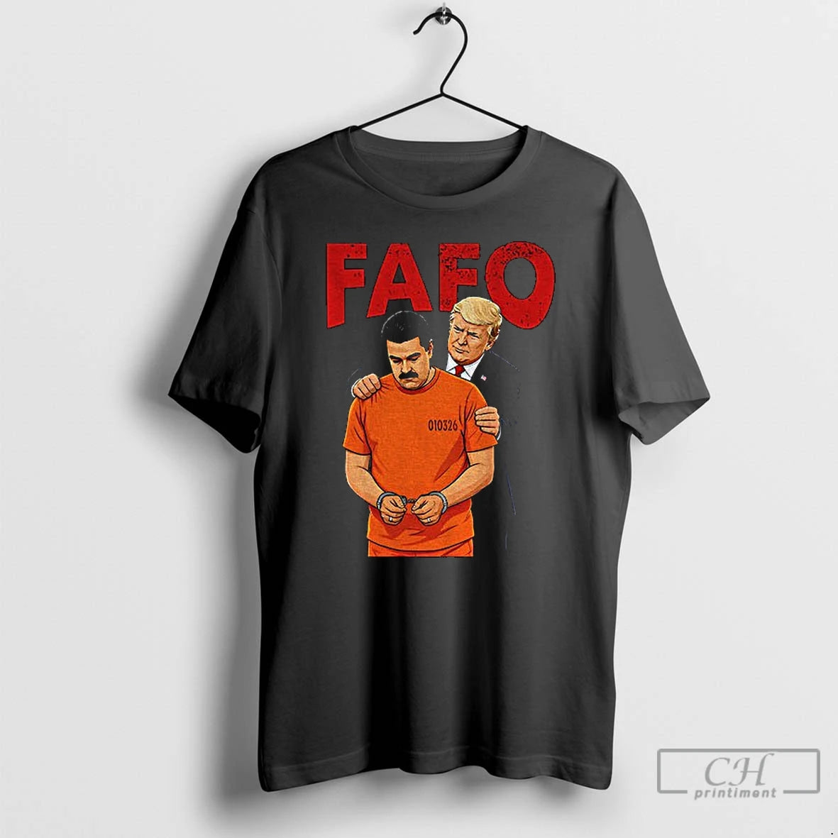 Premium Trump Capturing Nicolas Maduro Fafo T-Shirts, Hoodie, Sweatshirt | RetroVerseTees.com