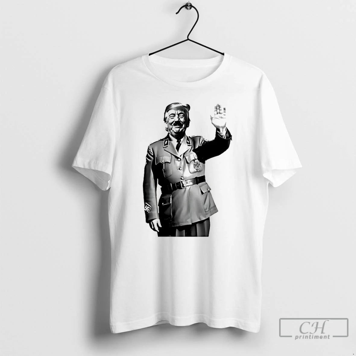 Premium Trump X Adolf Hitler Anti Fascism Maga Resist Political 2026 T-Shirts, Hoodie, Sweatshirt | RetroVerseTees.com