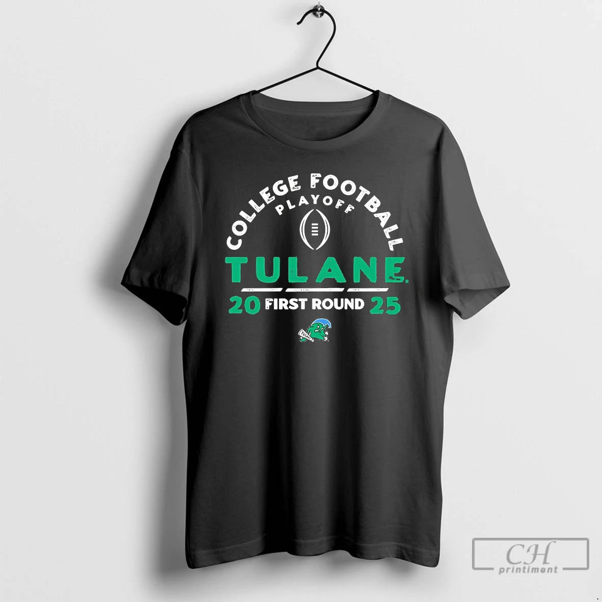 Premium Tulane Green Wave College Football Playoff 2025 First Round T-Shirts, Hoodie, Sweatshirt | RetroVerseTees.com