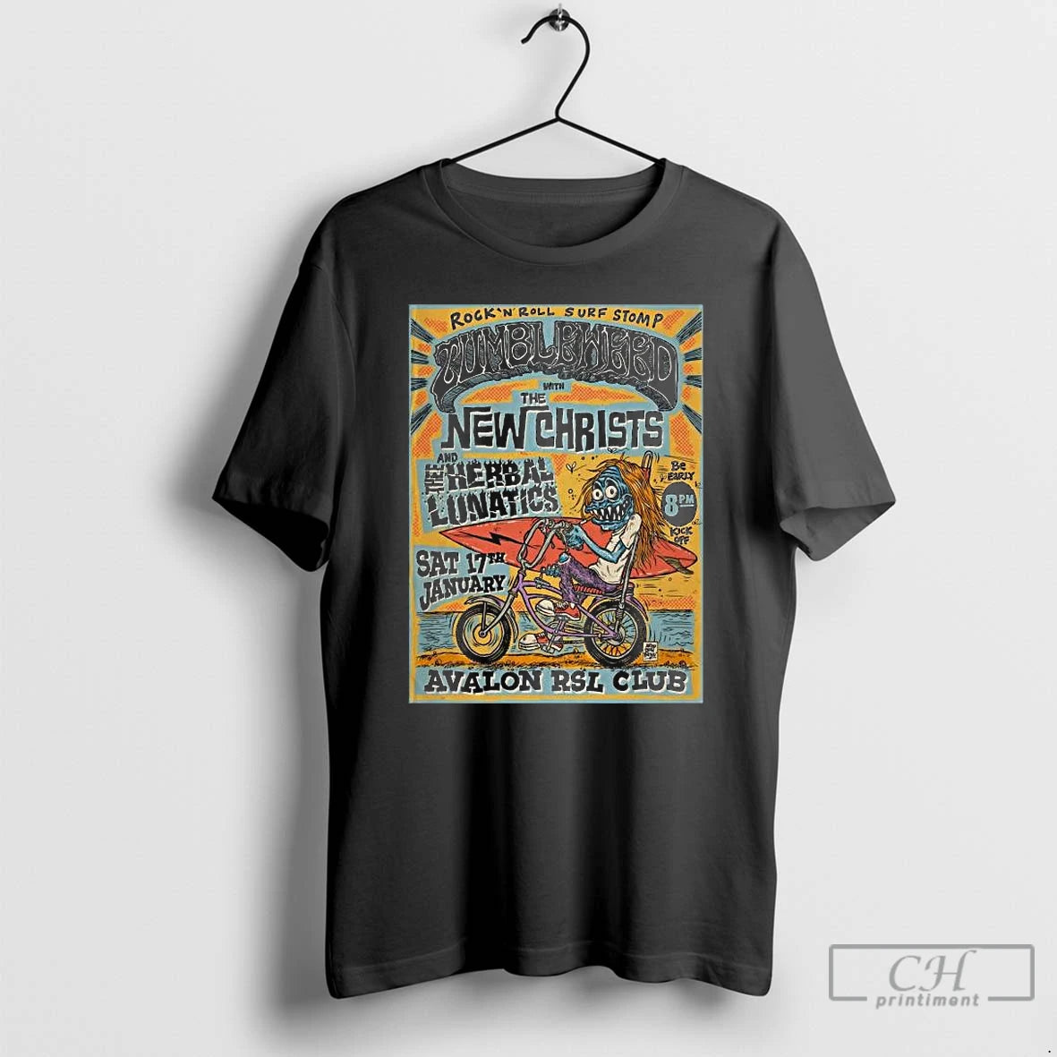 Premium Tumbleweed Avalon Beach Concert Jan 17 2026 T-Shirts, Hoodie, Sweatshirt | RetroVerseTees.com