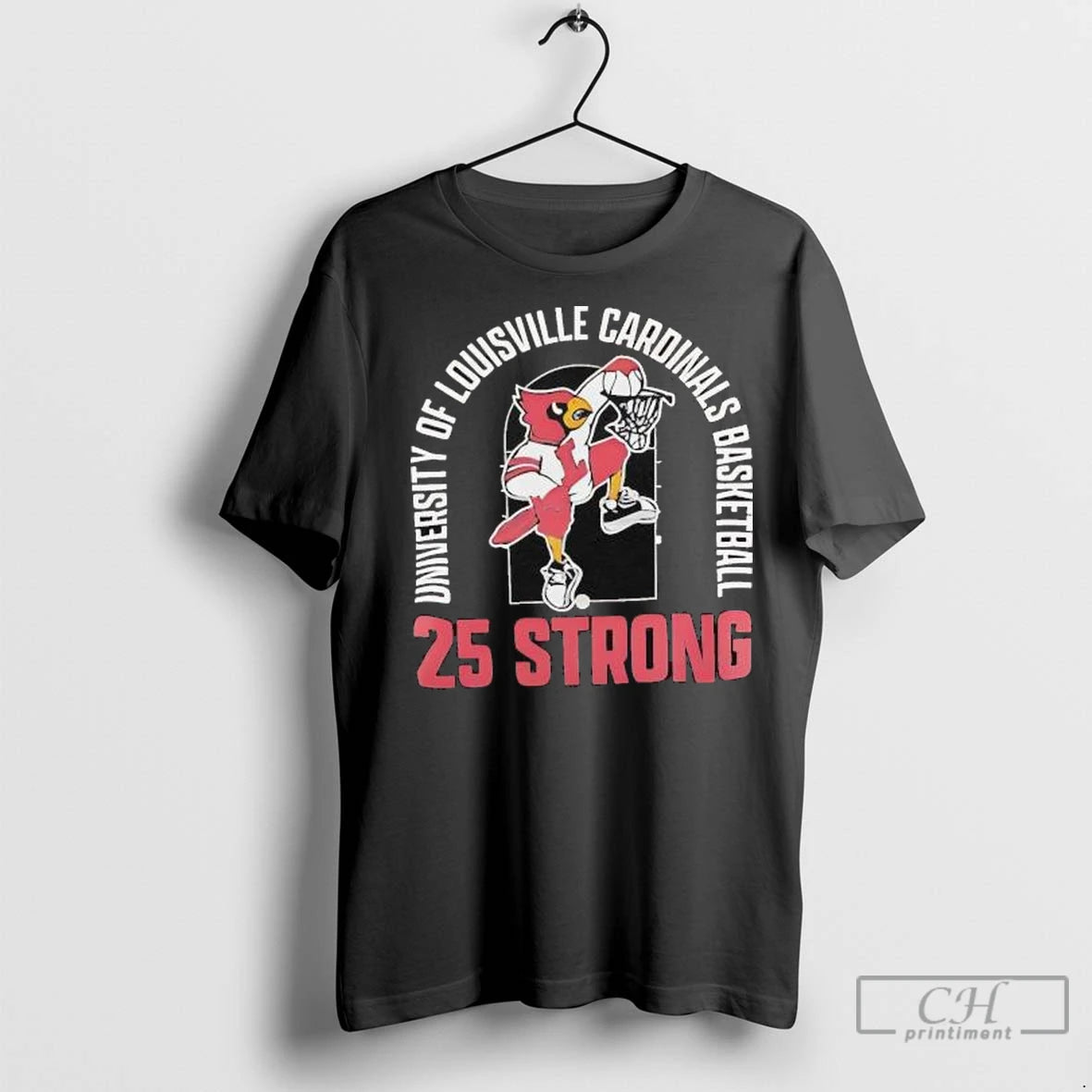 Premium University Of Louisville Cardinals Basketball 25 Strong