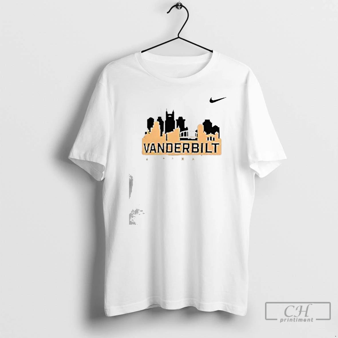 Premium Vanderbilt Baseball Nashville Skyline T-Shirts, Hoodie, Sweatshirt | RetroVerseTees.com