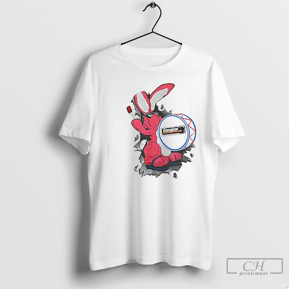 Premium Vintage 90s Energizer Bunny Battery T-Shirts, Hoodie, Sweatshirt | RetroVerseTees.com