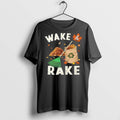 Premium Wake And Rake T Shirts