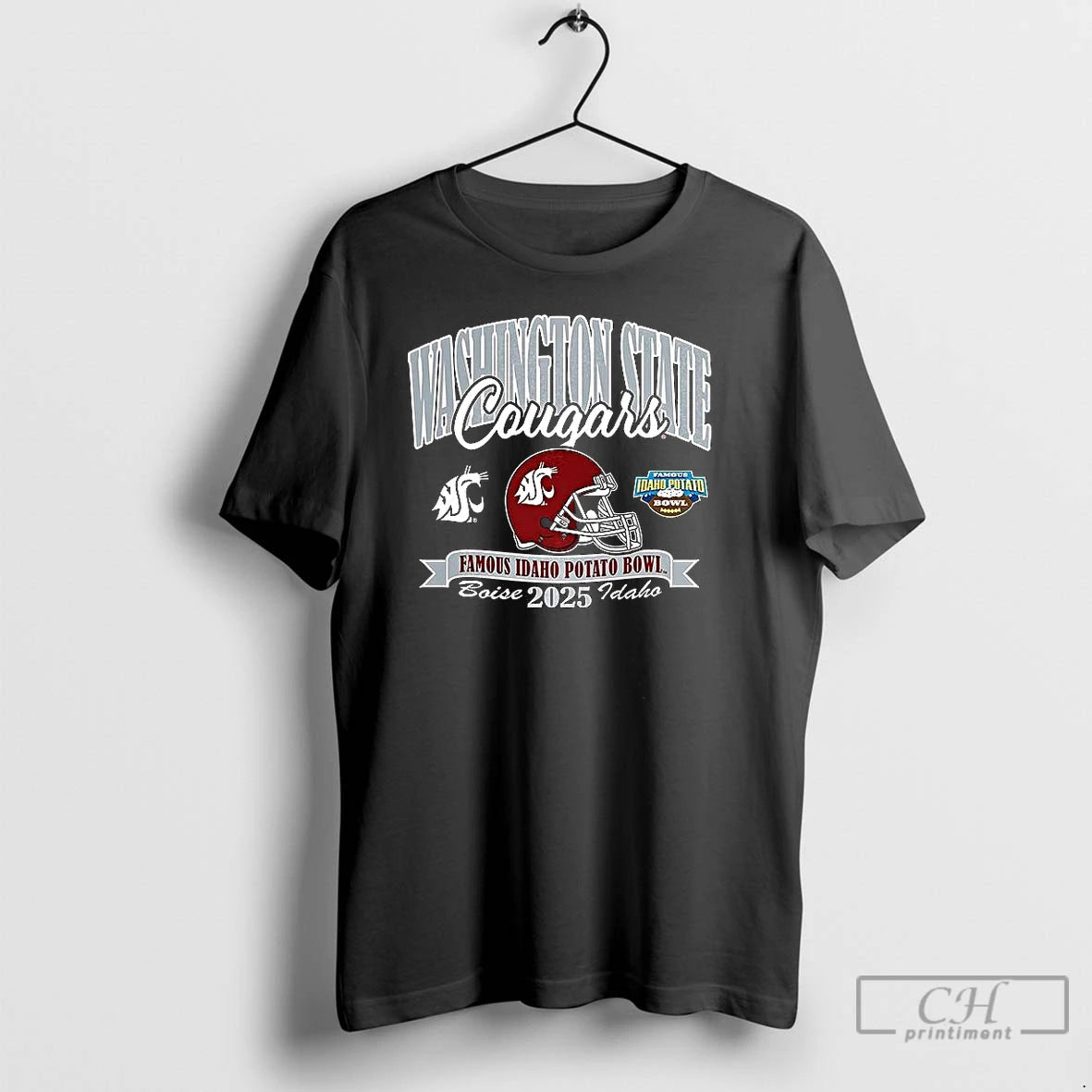 Premium Washington State Cougars Football 2025 Potato Bowl Bound T-Shirts, Hoodie, Sweatshirt | RetroVerseTees.com