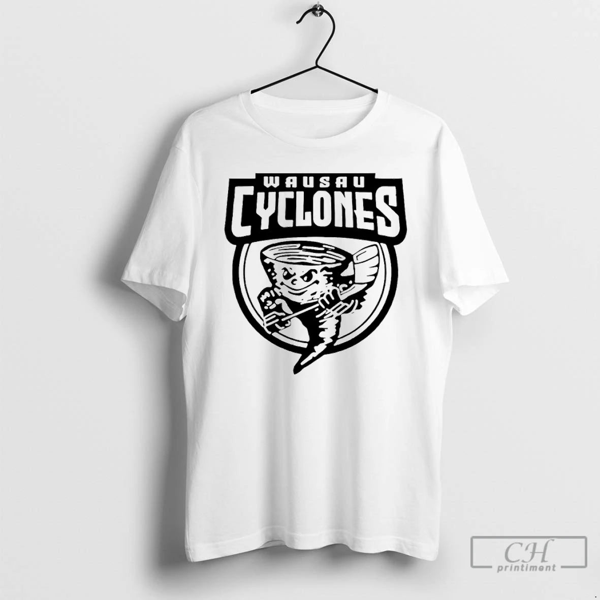 Premium Wausau Cyclones Hockey Logo T-Shirts, Hoodie, Sweatshirt | RetroVerseTees.com