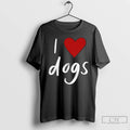 Premium We Rate Dogs I Heart Dogs T-Shirts, Hoodie, Sweatshirt | RetroVerseTees.com