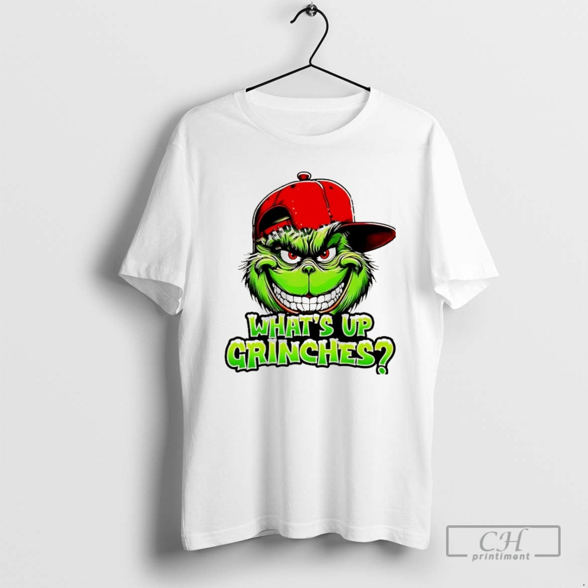 Premium Whats Up Grinches Grinch With Hat Christmas Christmas Shirt Sweater