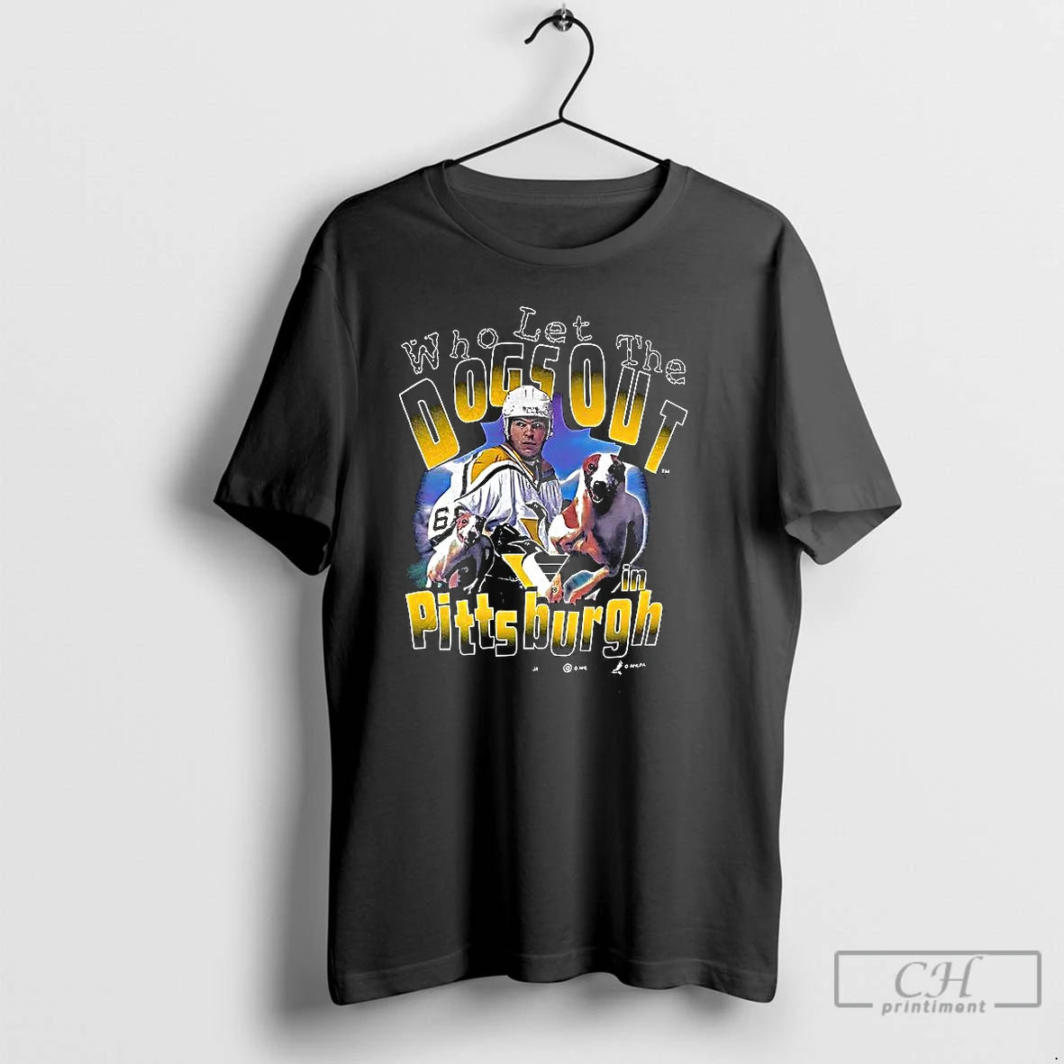 Premium Who Let The Dogs Out In Pittsburgh T-Shirts, Hoodie, Sweatshirt | RetroVerseTees.com
