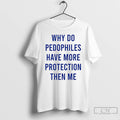 Premium Why Do Pedophiles Have More Protection Then Me T-Shirts, Hoodie, Sweatshirt | RetroVerseTees.com