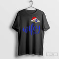 Premium Wifey Baltimore Ravens Santa Hat Merry Christmas T-Shirts, Hoodie, Sweatshirt | RetroVerseTees.com
