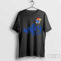 Premium Wifey Kansas Jayhawks Santa Hat Merry Christmas T-Shirts, Hoodie, Sweatshirt | RetroVerseTees.com