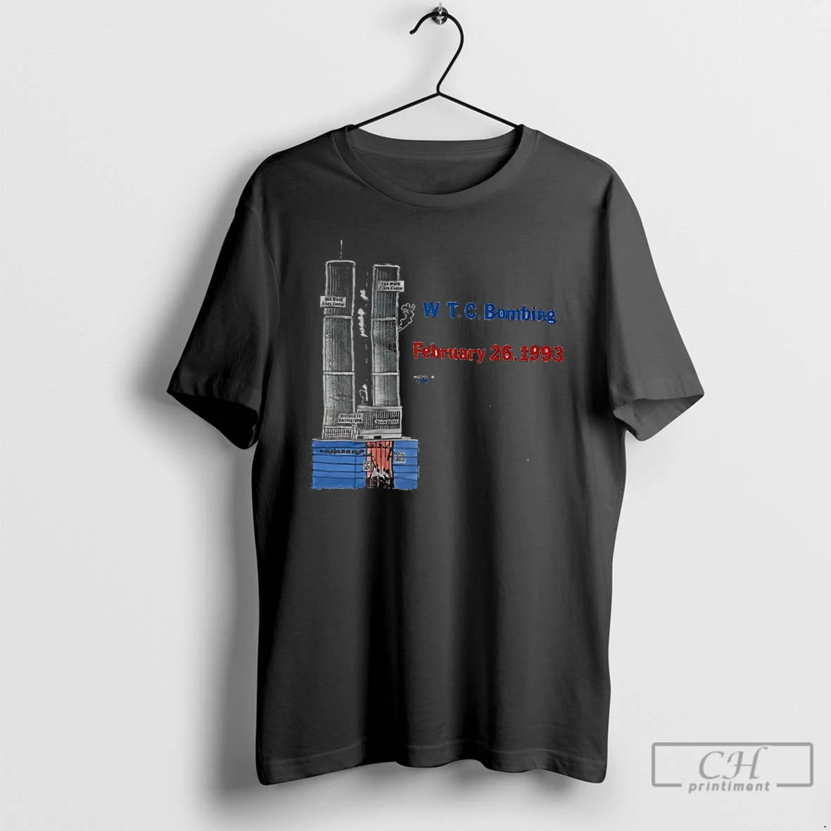 Premium World Trade Center Bombing 1993 Vintage T-Shirts, Hoodie, Sweatshirt | RetroVerseTees.com