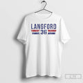 Premium Wyatt Langford 36 Texas Rangers Player Name And Number T-Shirts, Hoodie, Sweatshirt | RetroVerseTees.com