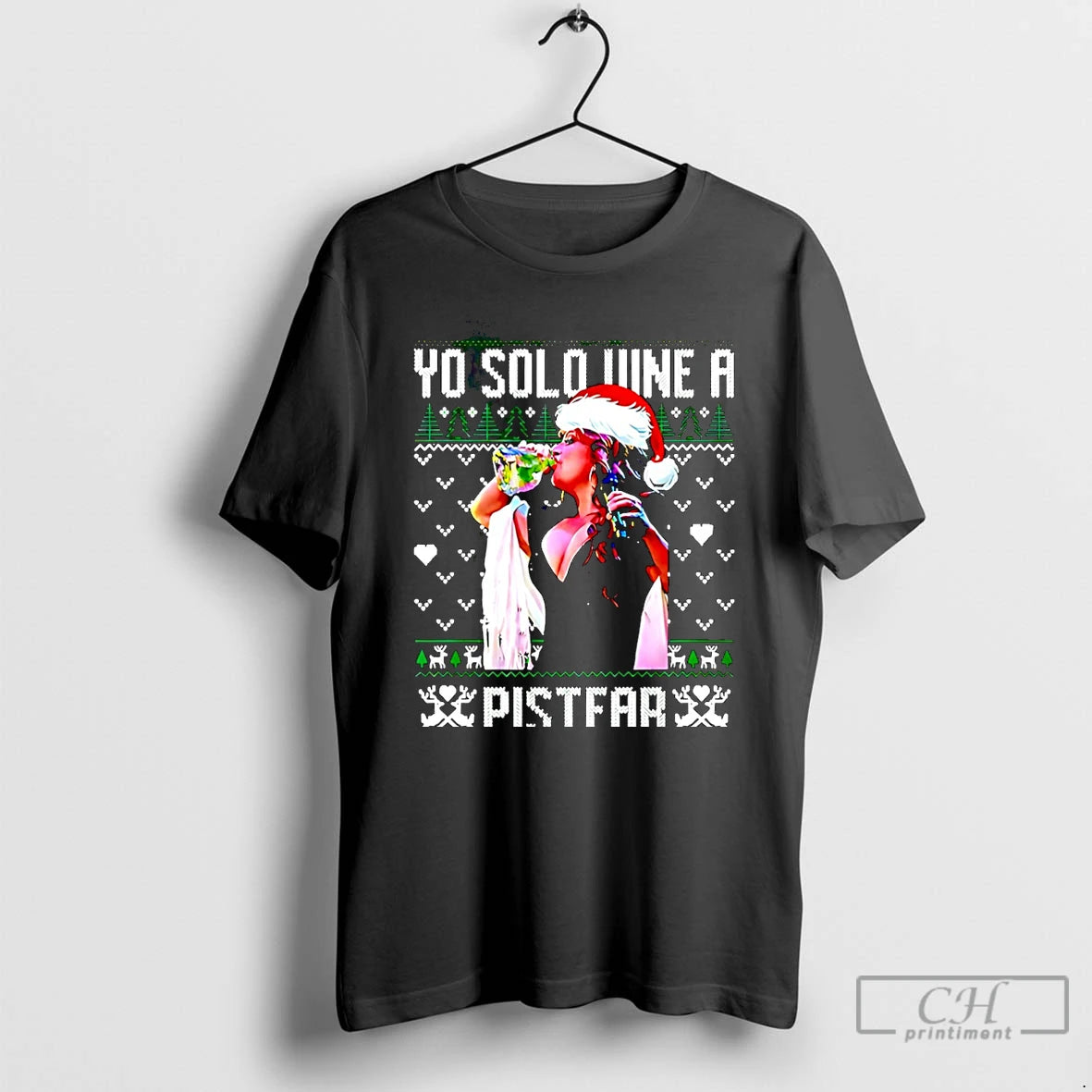 Premium Yo Solo Vine A Pistear Ugly Christmas Christmas T-Shirts, Hoodie, Sweatshirt | RetroVerseTees.com